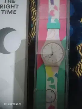 Jam Swatch Original Swiss _ Like new ( Kondisi fullset & Baru )