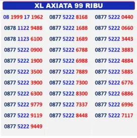 Nomor Cantik XL
