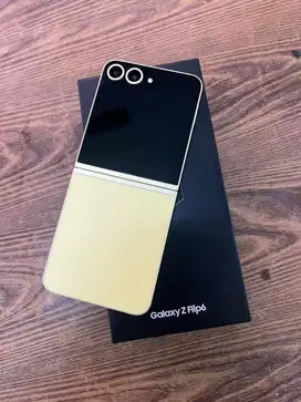 Samsung galaxy Z flip 6 ram 12/512