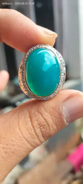 Bacan clean mulus ring perak