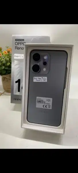 Oppo reno 14 pro 5G 12/512 mulus like new baru seminggu pke