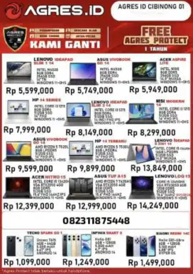 Promo cicilan Laptop by Kredivo