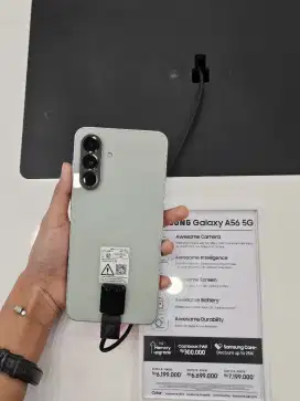 Samsung A56 8/256 free adapter