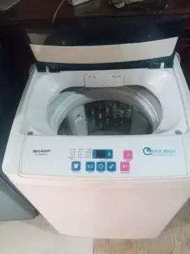 Mesin cuci merek Sharp masih bagus