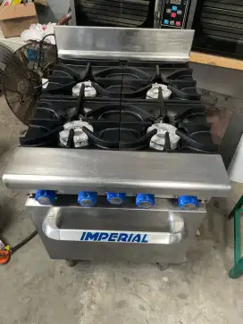 Kompor imperial 4 tungku mulus