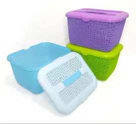 Keranjang Piknik Shari – Serbaguna, Aman, & Stylish!