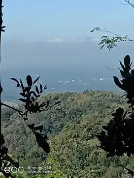 Tanah MURAH! View Pegunungan akses aspal mulus.