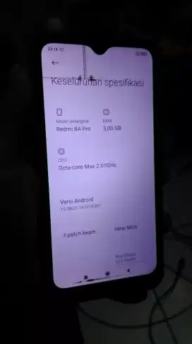 Redmi 8a pro ram 3.