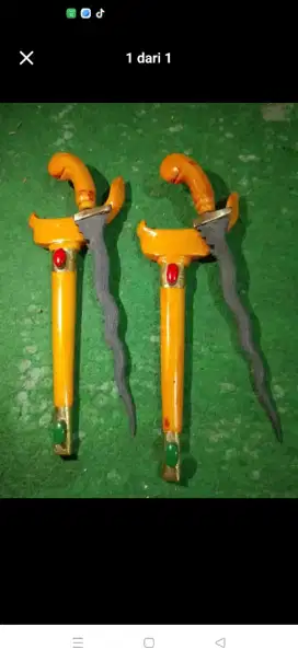 KERIS PASANGAN 22 CM