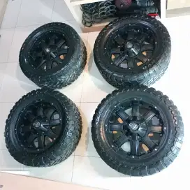 Velg MM Mayhem R20 + Ban Toyo M/T 33X12.50 R20 Copotan