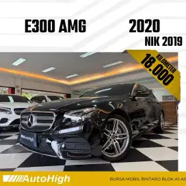 DP10% [Km18.000] E350 AMG 2019 Black / E300 Reg 2020 #AUTOHIGH