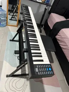 Benston Music- Piano Elektronik Multifungsi, Piano 88-Key, Piano Digit