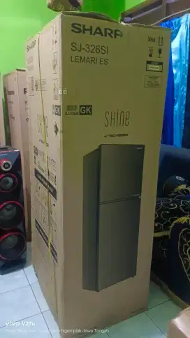 Kulkas Sharp 2 pintu inverter