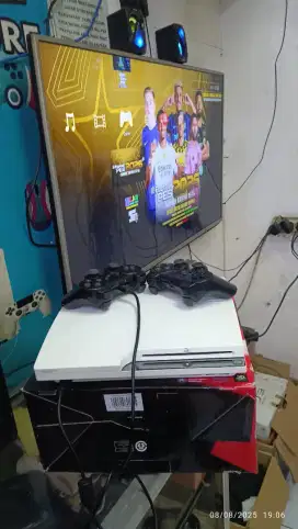 PS3 slim seri terbaik seri 25 mulus kaya baru