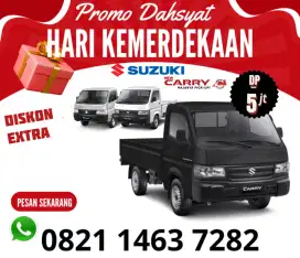Promo diskon besar Suzuki New carry pick up wd fd ps ac kredit cash