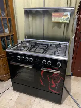 Kompor Oven Freestanding Modena 4 Tungku
