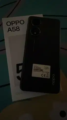 Jual Cepet Oppo A58 Ram 6+6 GB Ram 128GB