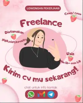 FREELANCE HARIAN WORKING IN HOME