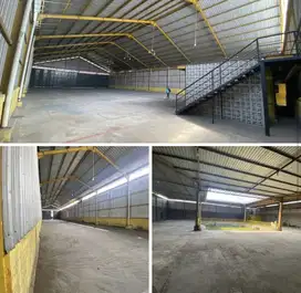 Disewakan gudang besar area pergudangan
