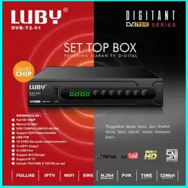 Set top box LUBY DVB T2 01