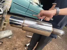 racing exhaust from bmw e46