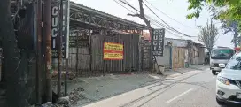 Disewakan lahan kosong strategis pinggir jalan raya