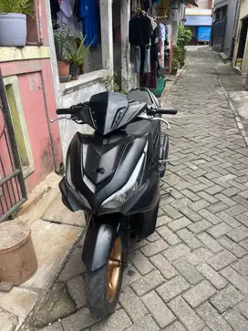 jual aerox 2023 abs km 13 rb