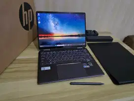 Laptop HP Spectre x360 i7 1355u ram 32tb Touch mrp xps yoga macbook