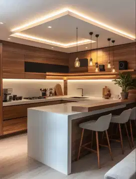 KITCHEN SET BEDROOM SET DESAIN INTERIOR DESIGN LEMARI PAKAIAN