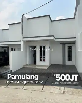 Rumah 1 lantai modern minimalis di Pamulang Tangsel