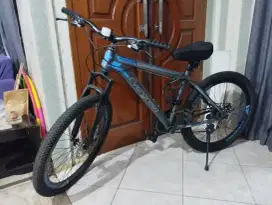Sepeda MTB 26 inch Evergreen warna biru