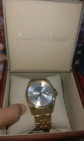 Jam tangan Alexandre Christie pria likenew