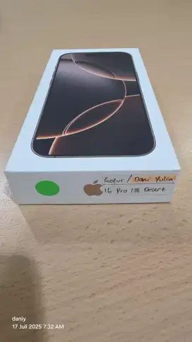 Iphone 16pro 128 super gress