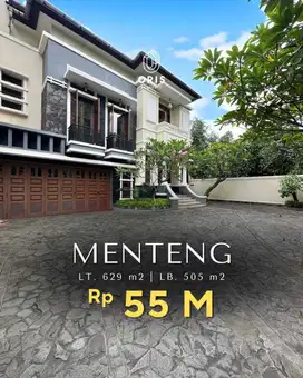 Rumah Cantik Premium Area Dekat Thamrin di Menteng Jakarta Pusat