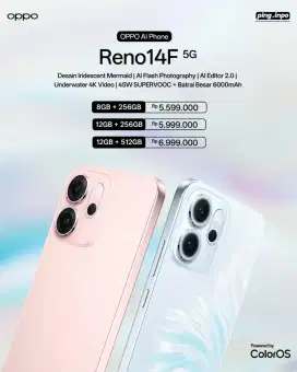 Oppo Reno 14F 5G 8/256GB