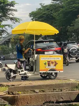Jual Gerobak Sepeda Listrik UMKM Bekas