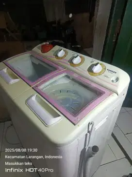 Mesin cuci jumbo merek SANKEN 10kg normal Joss tinggal pake bosku