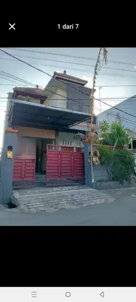 Dijual rumah lantai 2 di jalan gunung agung denpasar bali