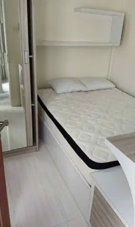 Dijual Apartemen Puncak Dharmahusada 2BR Full Furnish