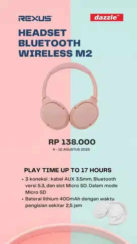 Headset Rexus M2