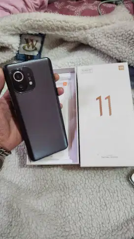 XIAOMI 11 5G 8/256 FULSET ORI LIKE NEW