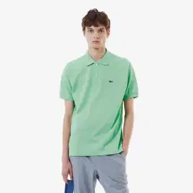 Kaos polo shirt Lacoste L1212 colour Light Green Preloved Size XL