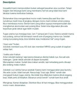 Lowongan Pekerjaan Pengasuh bayi
