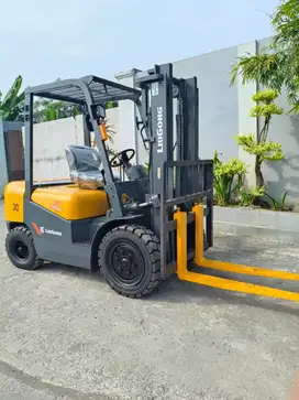 Forklift Merk LiuGong 3 Ton,Manual,3 Meter,Mesin Isuzu,Tahun 2020