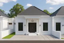 Dijual Rumah Mewah Bergaya Eropa Dekat Puskesmas Tempel