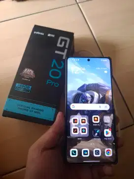 Infinix Gt 20 pro 12+12/256 silver mulusss