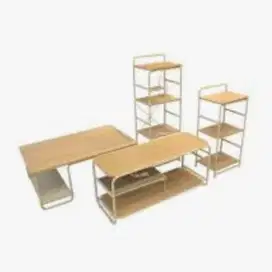 Set meja TV & rak Informa