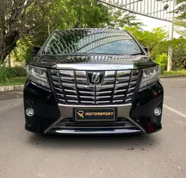 (TDP: 0 Rupiah) Toyota Alphard G ATPM 2016 low km record SC