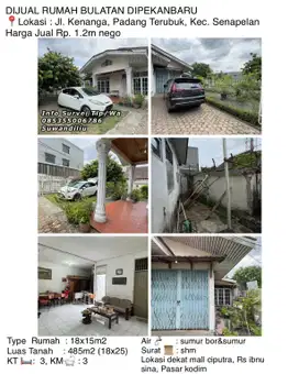 Dijual rumah bulatan dipekanbaru