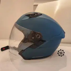 Helm Half Face RSV SV300 Virdian Hue Matt Size XL Fullset